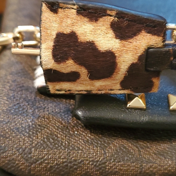 🌺🌺🌺RARE Michael Kors Cece Collection Animal Print Bag - Picture 6 of 7